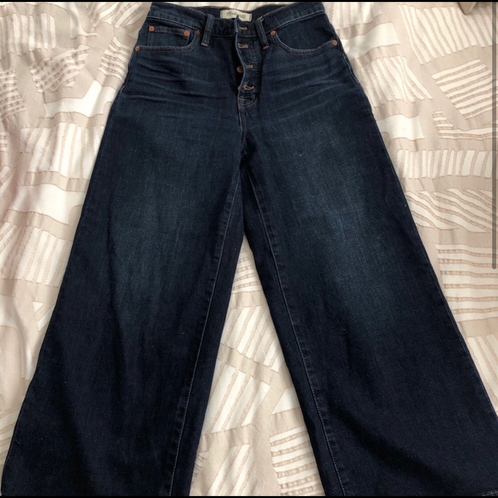 Madewell Wide Leg Crop Jean Size 26